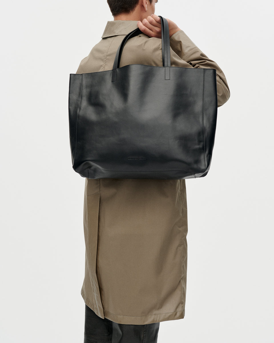Carry All Nappa Leather 009 Black