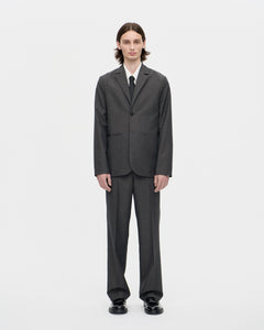 Dress Blazer Pure Wool 008 Charcoal