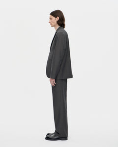 Dress Blazer Pure Wool 008 Charcoal