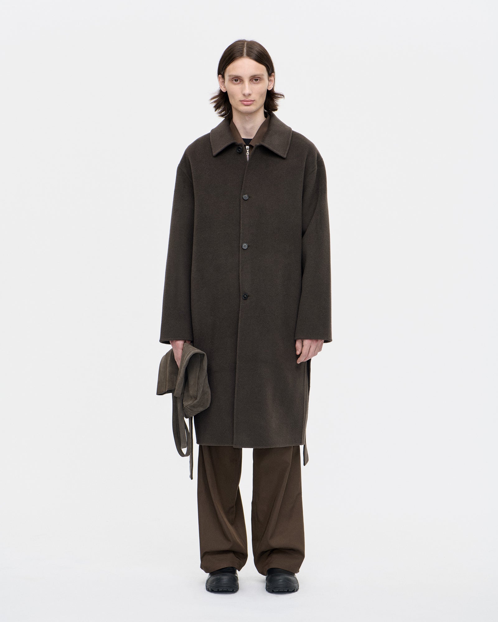 Naval Coat Woolcash 067 Rock