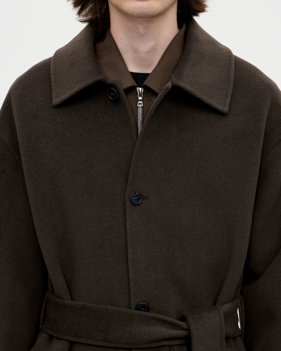 Naval Coat Woolcash 067 Rock