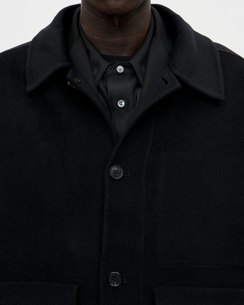 Naval Jacket Woolcash 009 Black