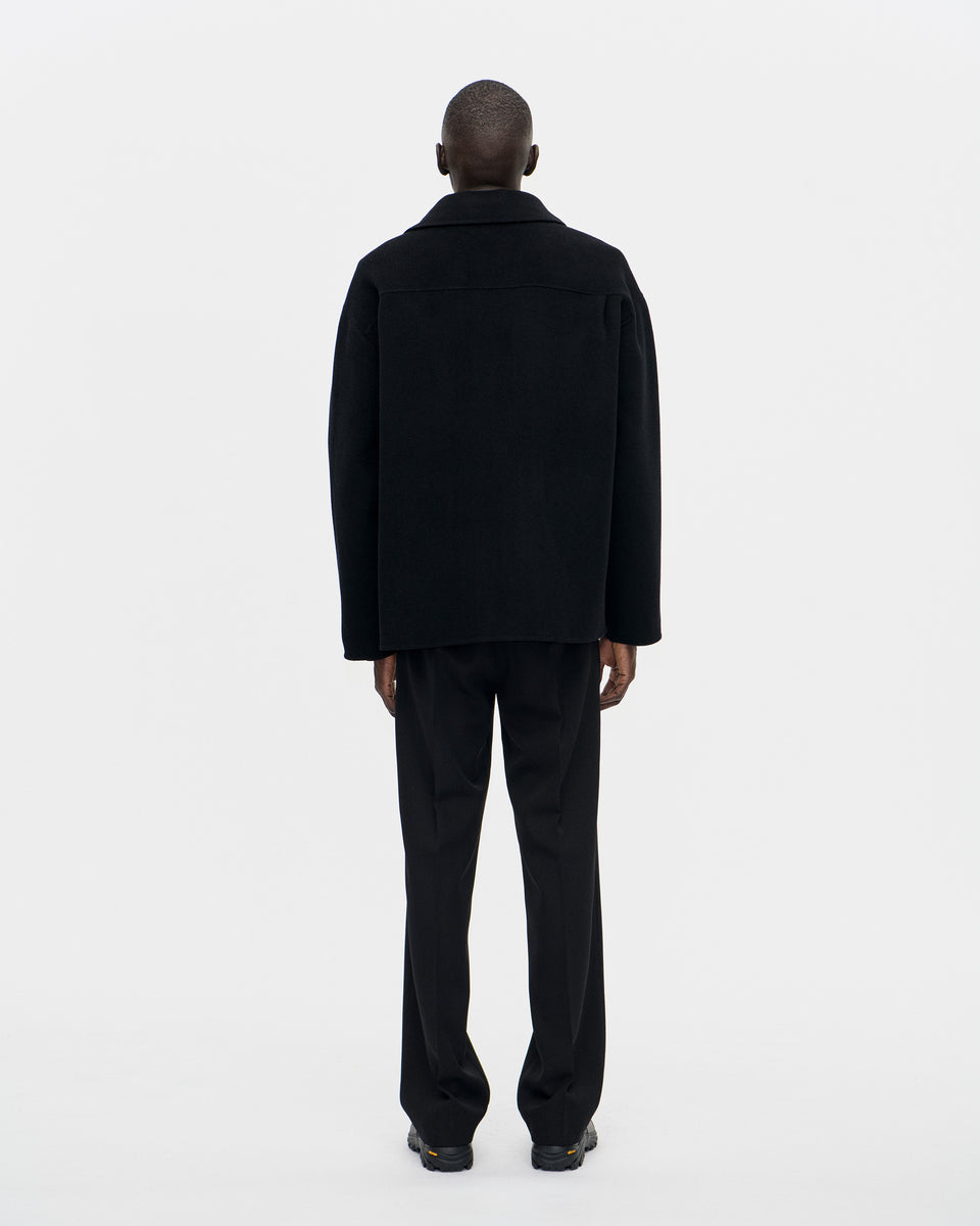 Naval Jacket Woolcash 009 Black