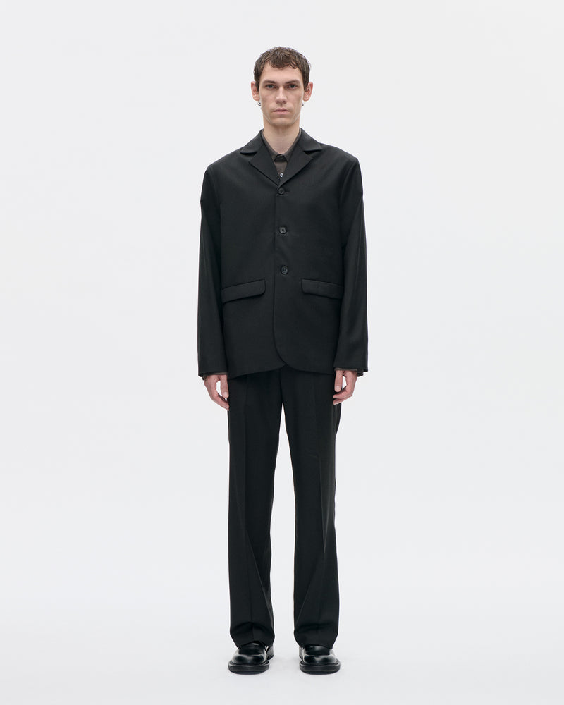 Dinner Jacket Fine Wool 084 Peat