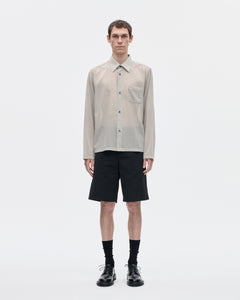 Cordial Shirt 120s Merino 083 Light Grey