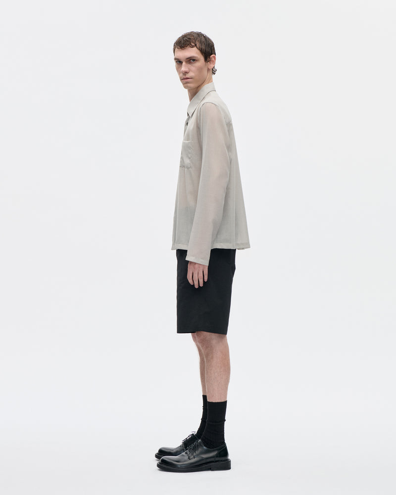 Cordial Shirt 120s Merino 083 Light Grey