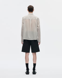 Cordial Shirt 120s Merino 083 Light Grey