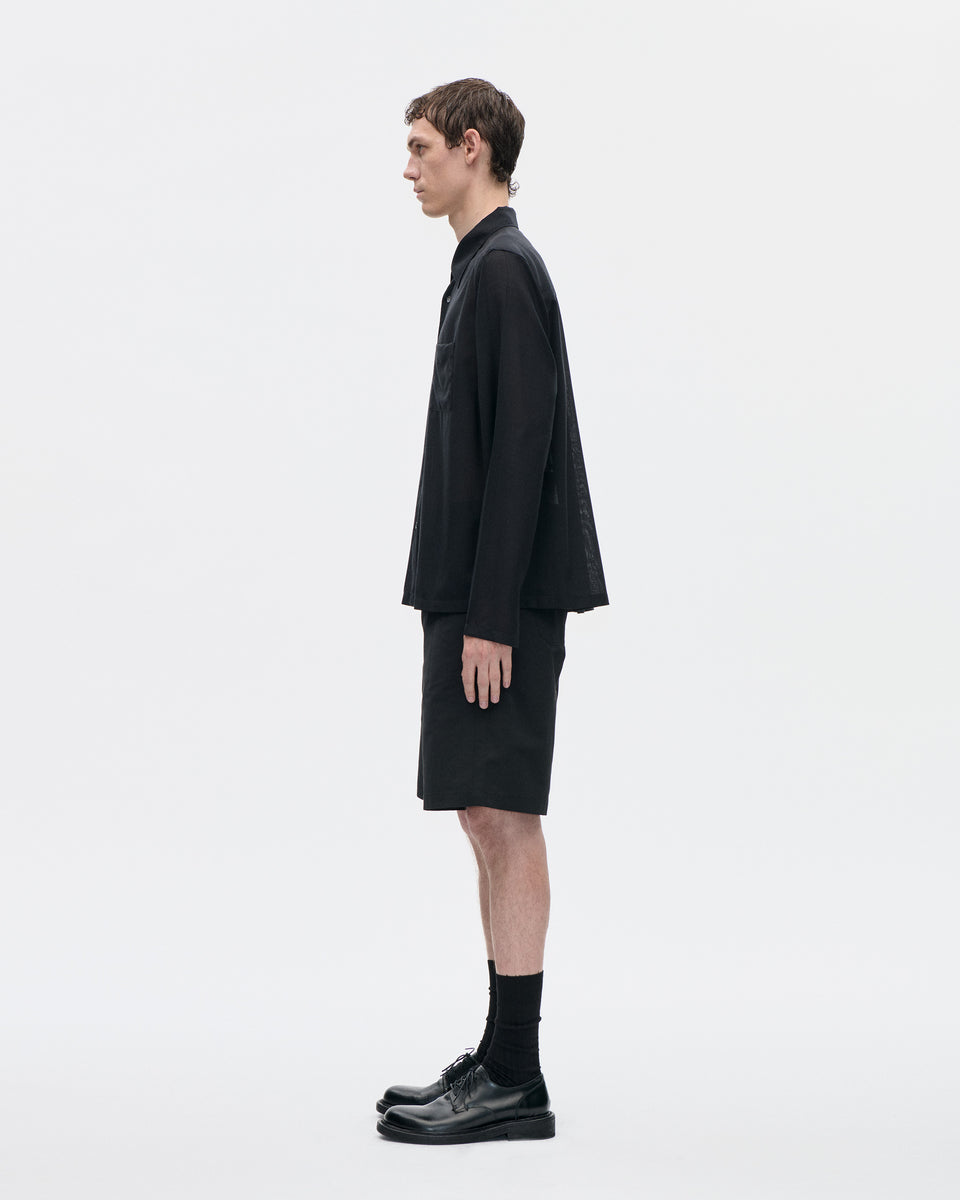 Cordial Shirt 120s Merino 009 Black