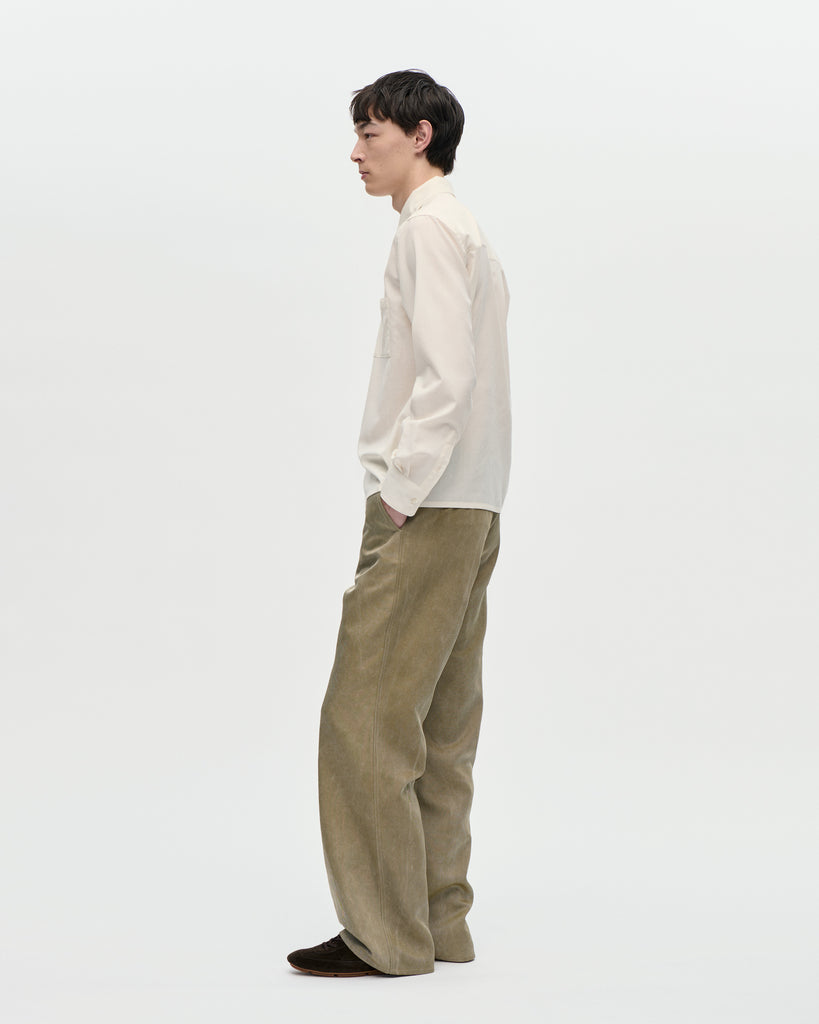 Dinner Shirt Super 100 021 Chalk