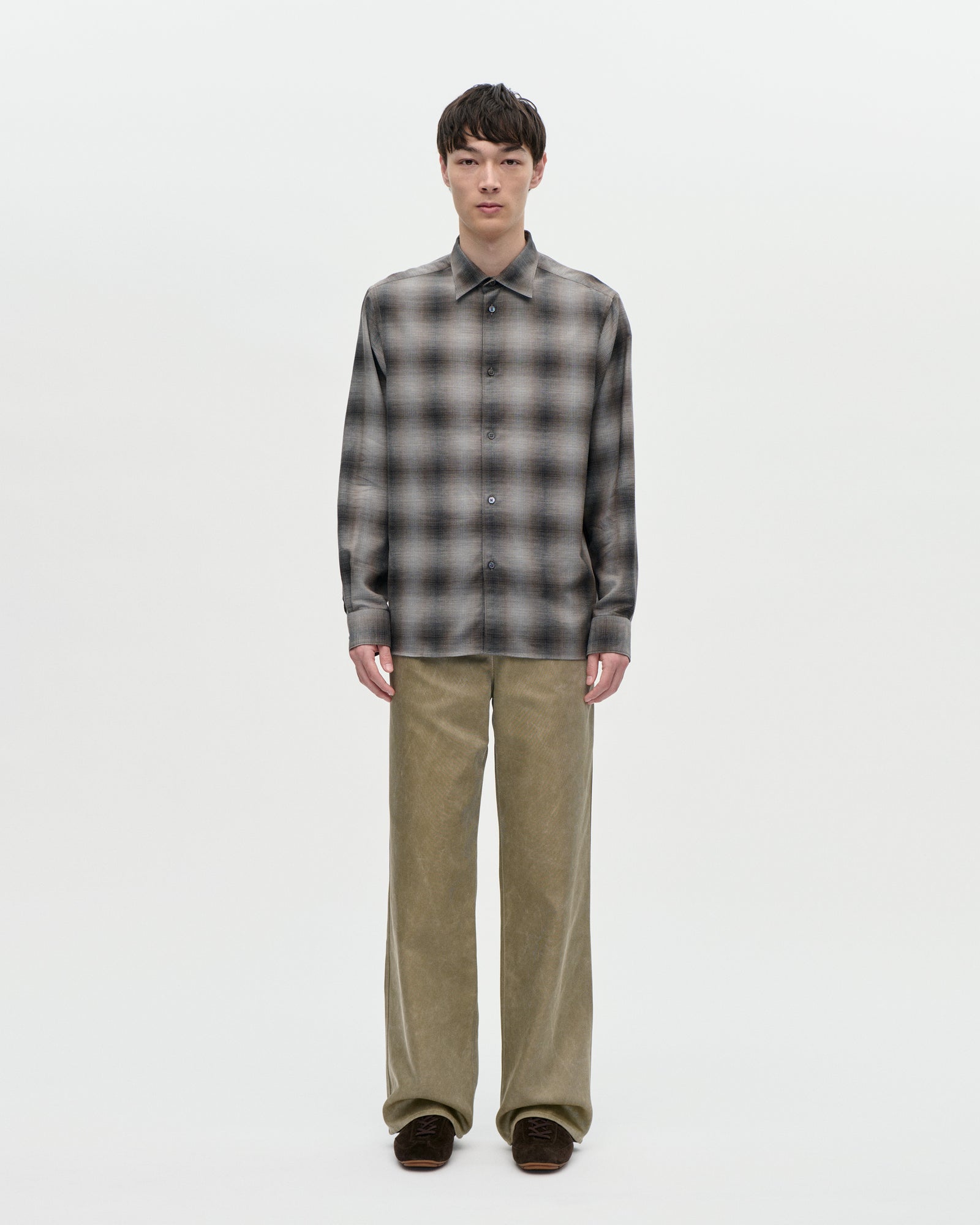 Volume Shirt Cash Check 064 Stone
