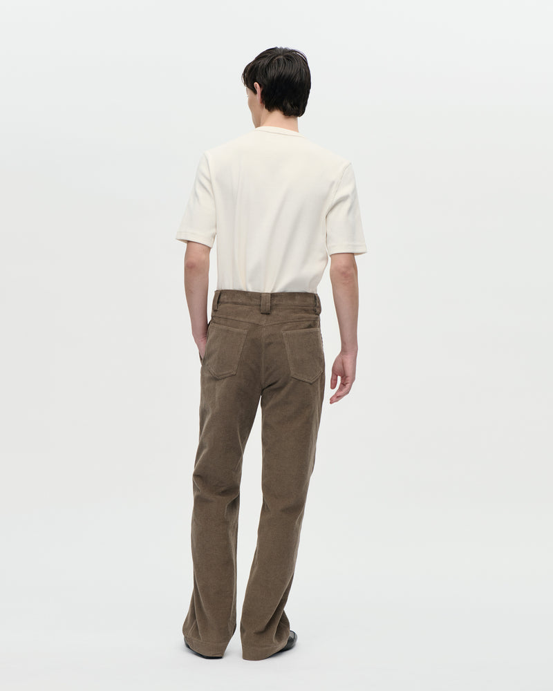 Night Trouser Dyed Cord 064 Stone