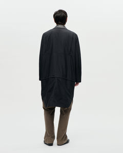 Zip Coat Cylinder 009 Black