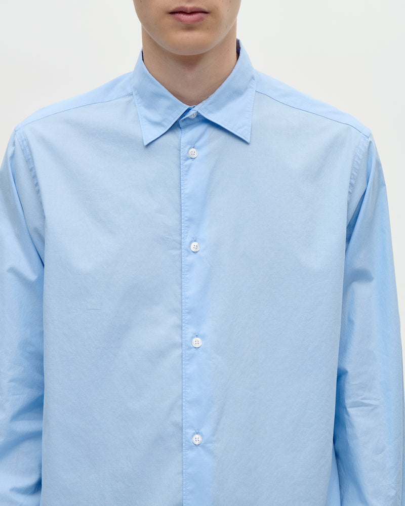 Volume Shirt Wash Cot 052 Sky Blue