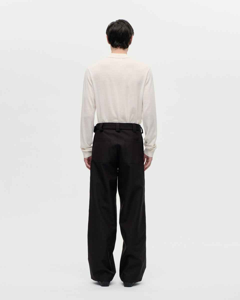Polo 16GG Wool 002 Off White