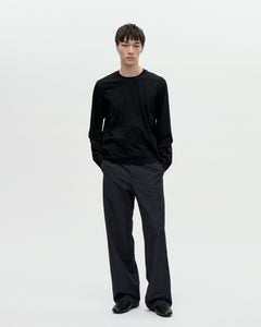 Seam Tee LS 140 009 Black
