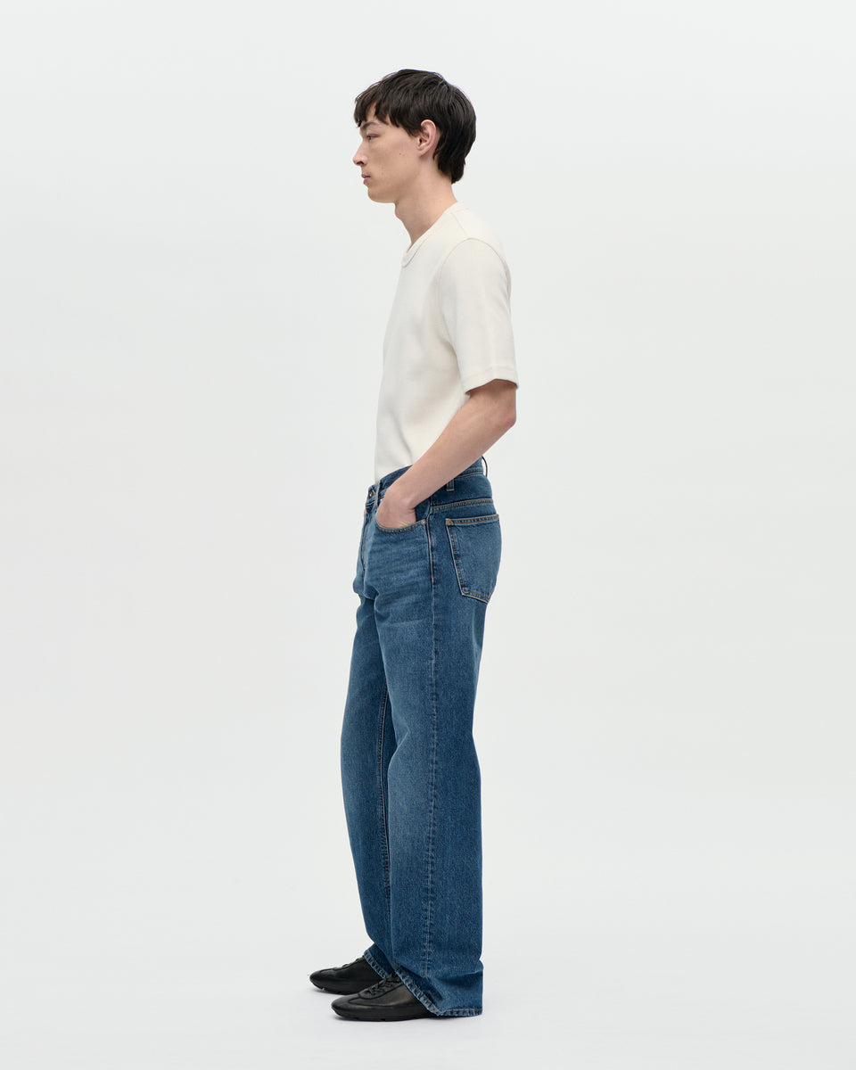 5 Pocket 14 OZ 058 Indigo Bleach