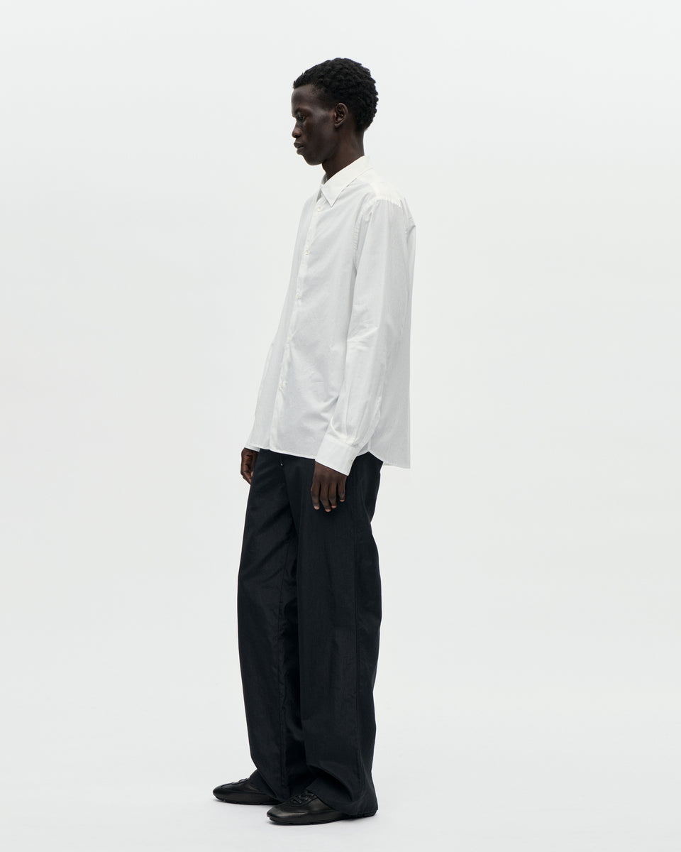 Volume Shirt Wash Cot 001 White