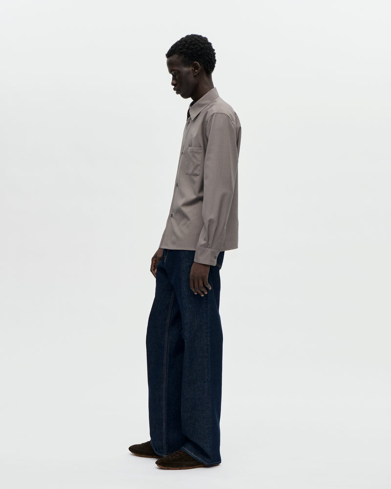 Dinner Shirt Super 100 064 Stone